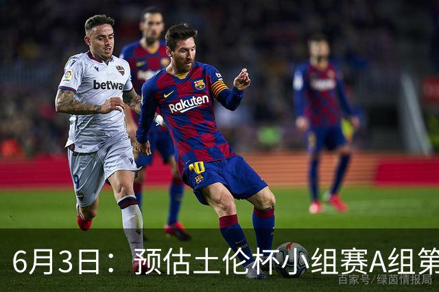 6月3日：预估土伦杯小组赛A组第2轮，中国男足U19，民主刚果U23，中国赢